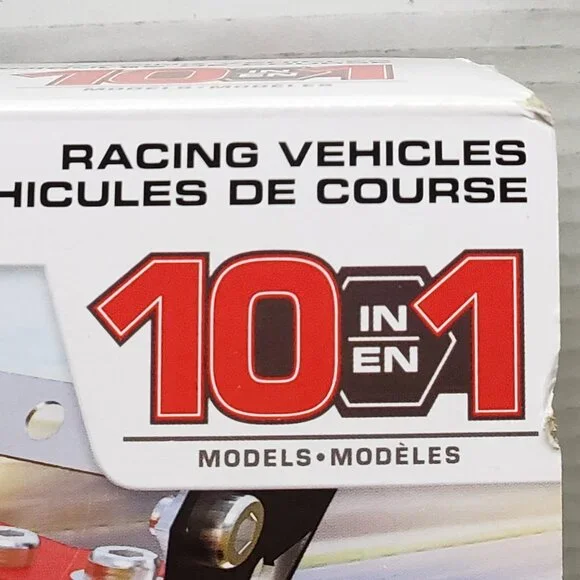 Meccano 10-in-1 Racing Vehicles Set 21201 - Picture 2 of 9